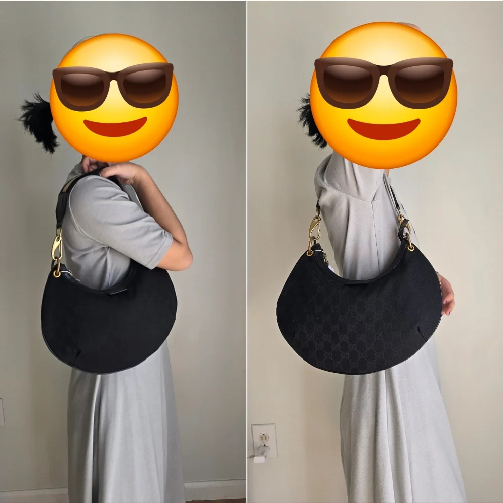 Gucci Black Hobo Bag